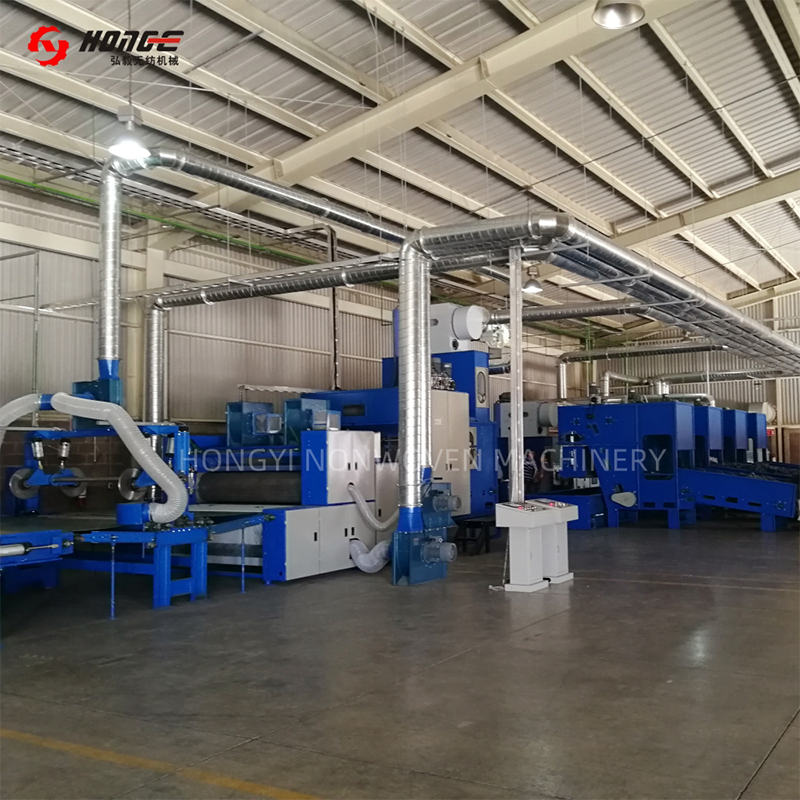 Lini Produksi Felt Limbah HYL Airlaid