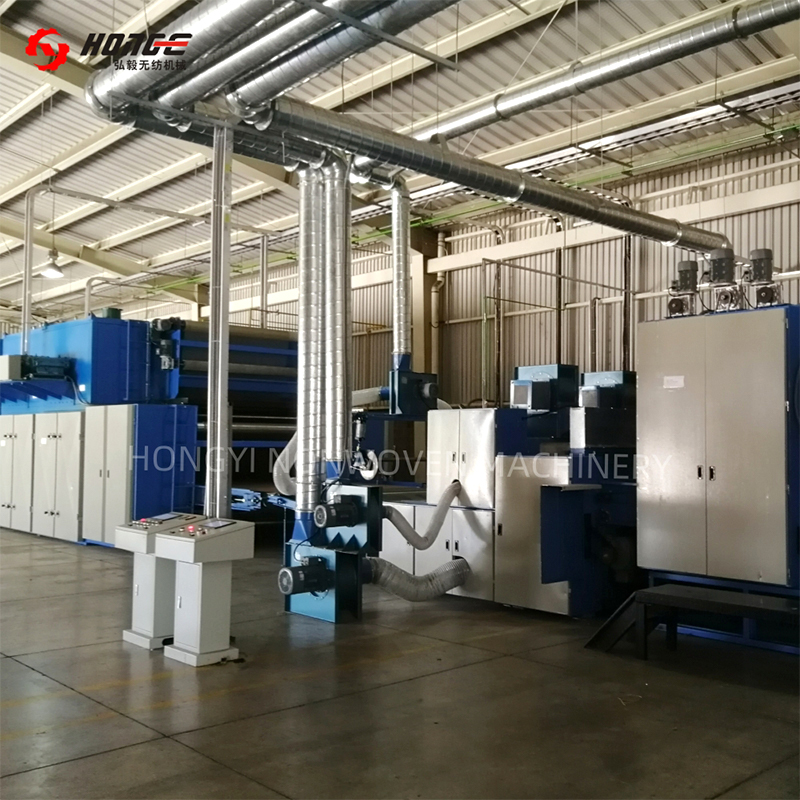 Lini Produksi Felt Limbah HYL Airlaid