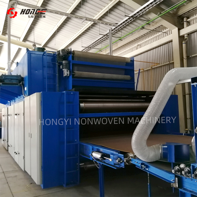 Lini Produksi Felt Limbah HYL Airlaid