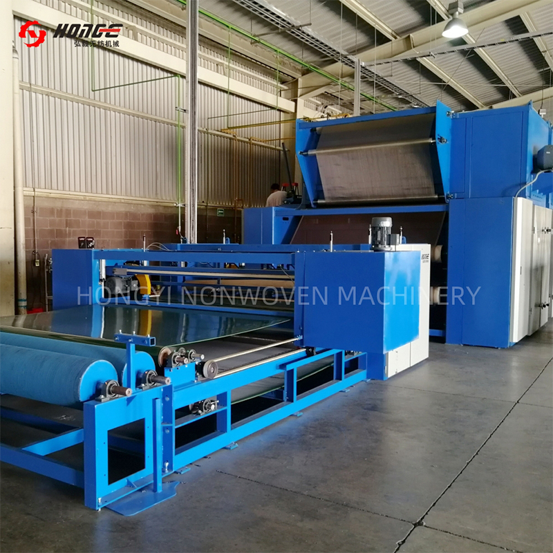 Lini Produksi Felt Limbah HYL Airlaid